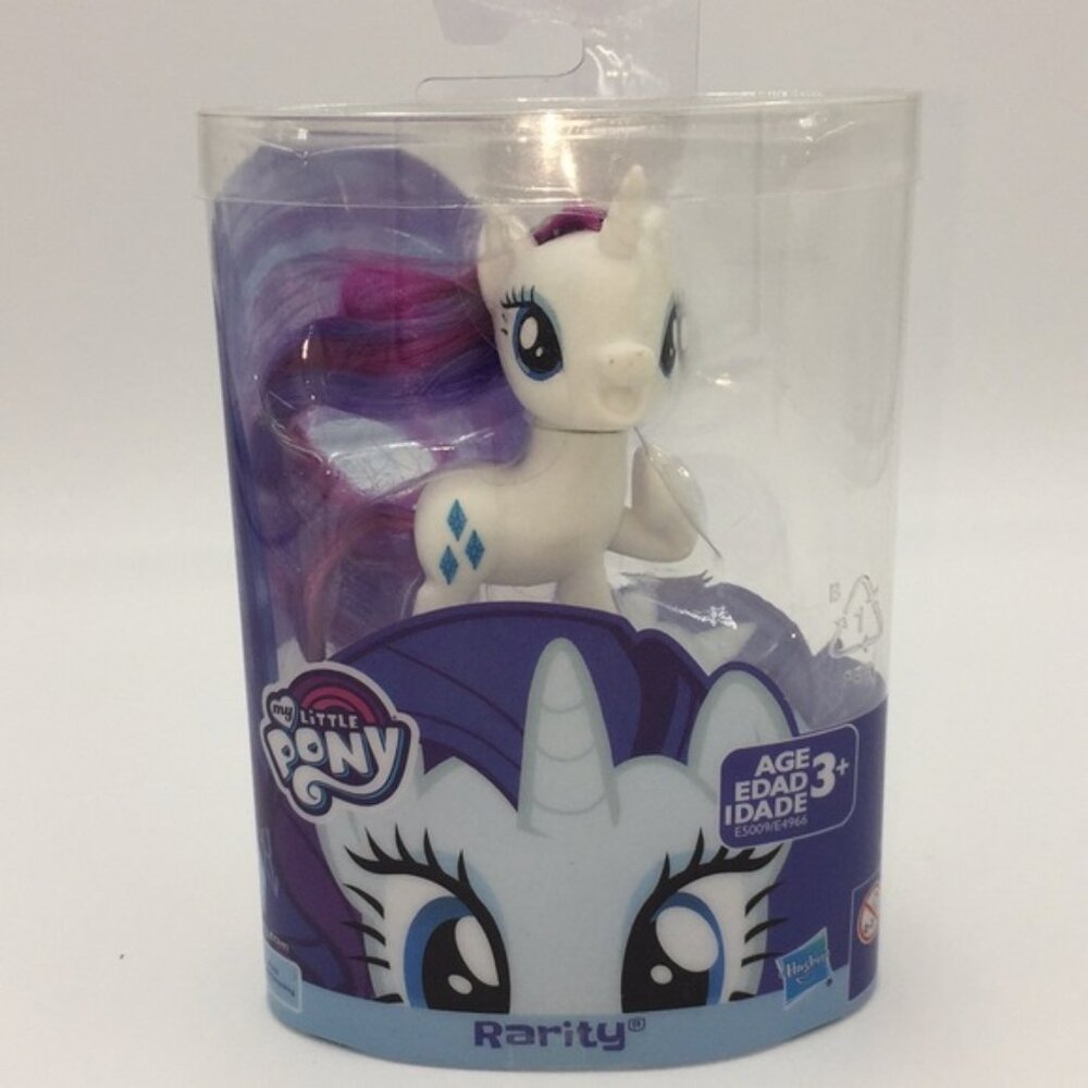 My Little Pony MLP Rarity White Purple Mane  Tail Hasbro New in Package